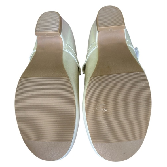 Swea Pea & Lilli girls formal Mary Janes Pearl White Rhinestones Excellent 1 - Picture 7 of 8